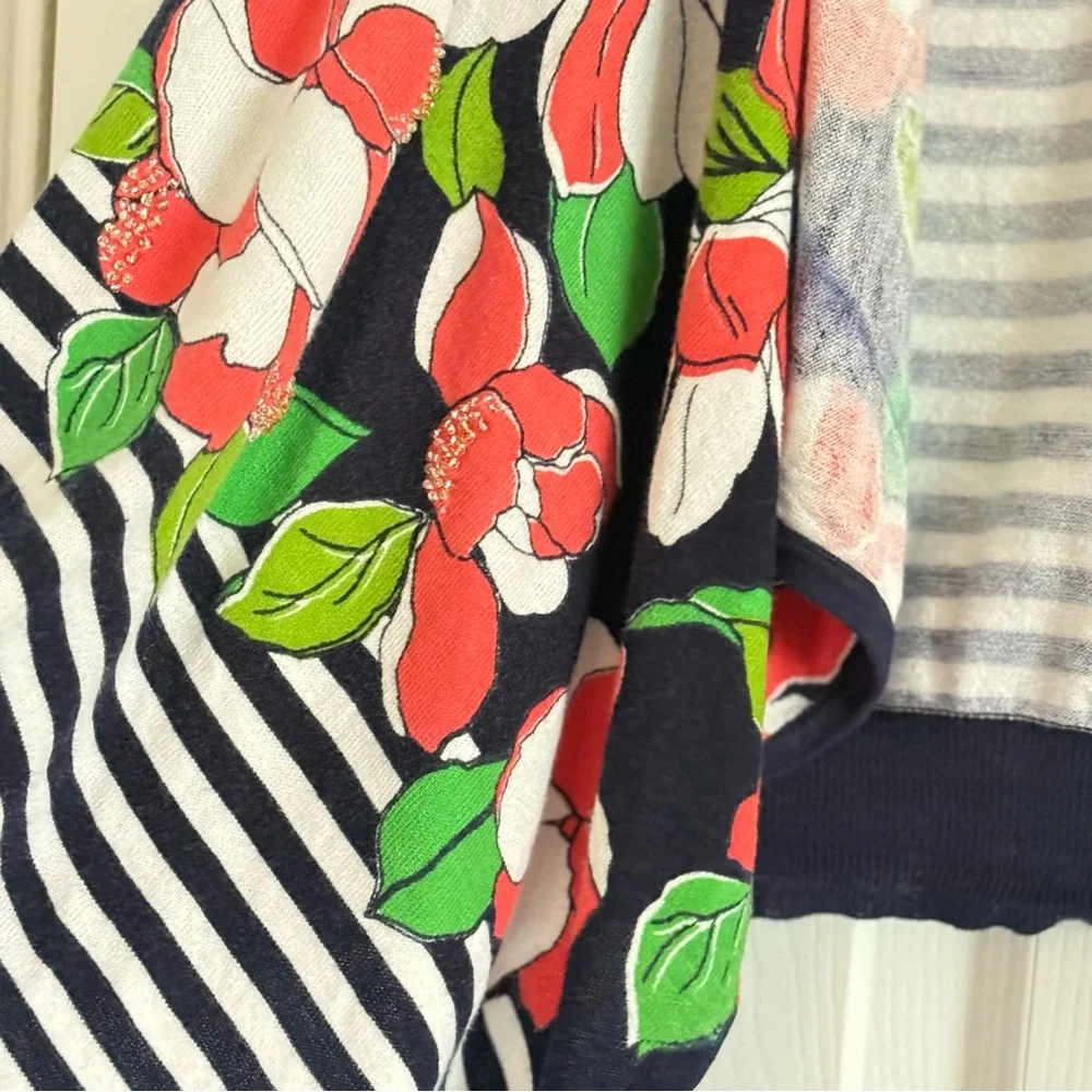 Anthropologie Moth Watergarden Cardigan XL